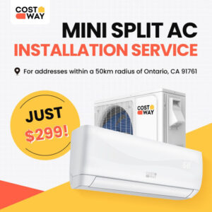 $299 Mini Split Air Conditioner Installation Service