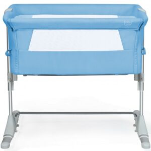Travel Portable Baby Bed Side Sleeper  Bassinet Crib with Carrying Bag-Blue - Color: Blue