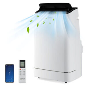 15000 BTU Portable Air Conditioner with APP Control and Heat - Color: White