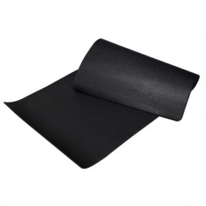 47/59/78 Inch Long Thicken Equipment Mat for Home and Gym Use-47 x 24 x 0.3 inches - Color: Black - Size: 47 x 24 x 0.3 inches