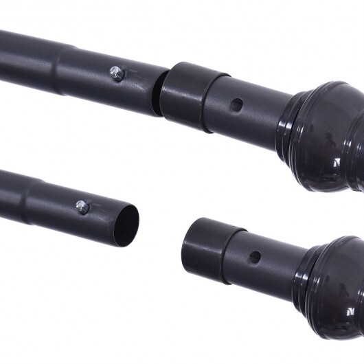 9' Half Round Patio Umbrella Sunshade without Weight Base - Color: Tan - Size: 9 ft - Image 5