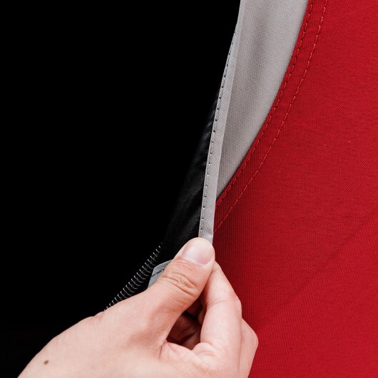 2-person Portable Ice Shelter Fishing Tent with Bag - Color: Red - Image 5