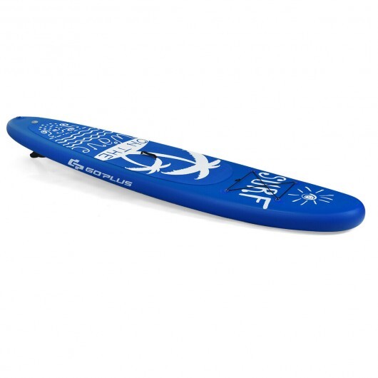 Inflatable & Adjustable Stand Up Paddle Board-S - Color: Blue - Size: S - Image 3