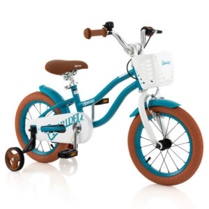 12 Inch Kids Bike Adjustable with Removable Basket for 3-4 Years Old-12 inches - Color: Turquoise - Size: 12 inches